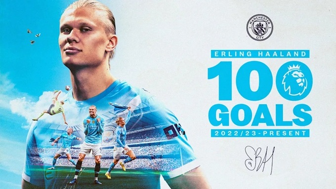 Xem Mancity Ngoại Hạng Anh: Haaland chạm mốc 100 bàn & Trận đấu không thể bỏ lỡ