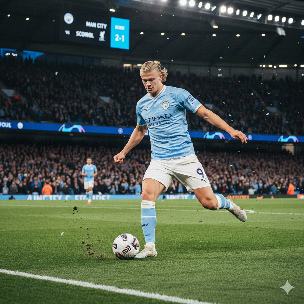 Erling Haaland áp sát cột mốc ghi bàn của Ronaldo tại Ngoại hạng Anh