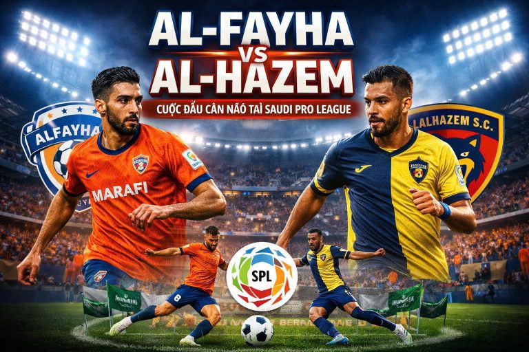 PHÂN TÍCH PHONG ĐỘ AL-FAYHA VS AL-HAZEM: CUỘC ĐẤU CÂN NÃO TẠI SAUDI PRO LEAGUE