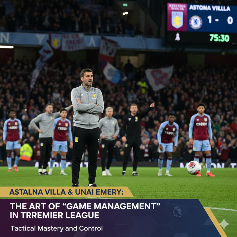 Aston Villa của Unai Emery và nghệ thuật “quản lý trận đấu”