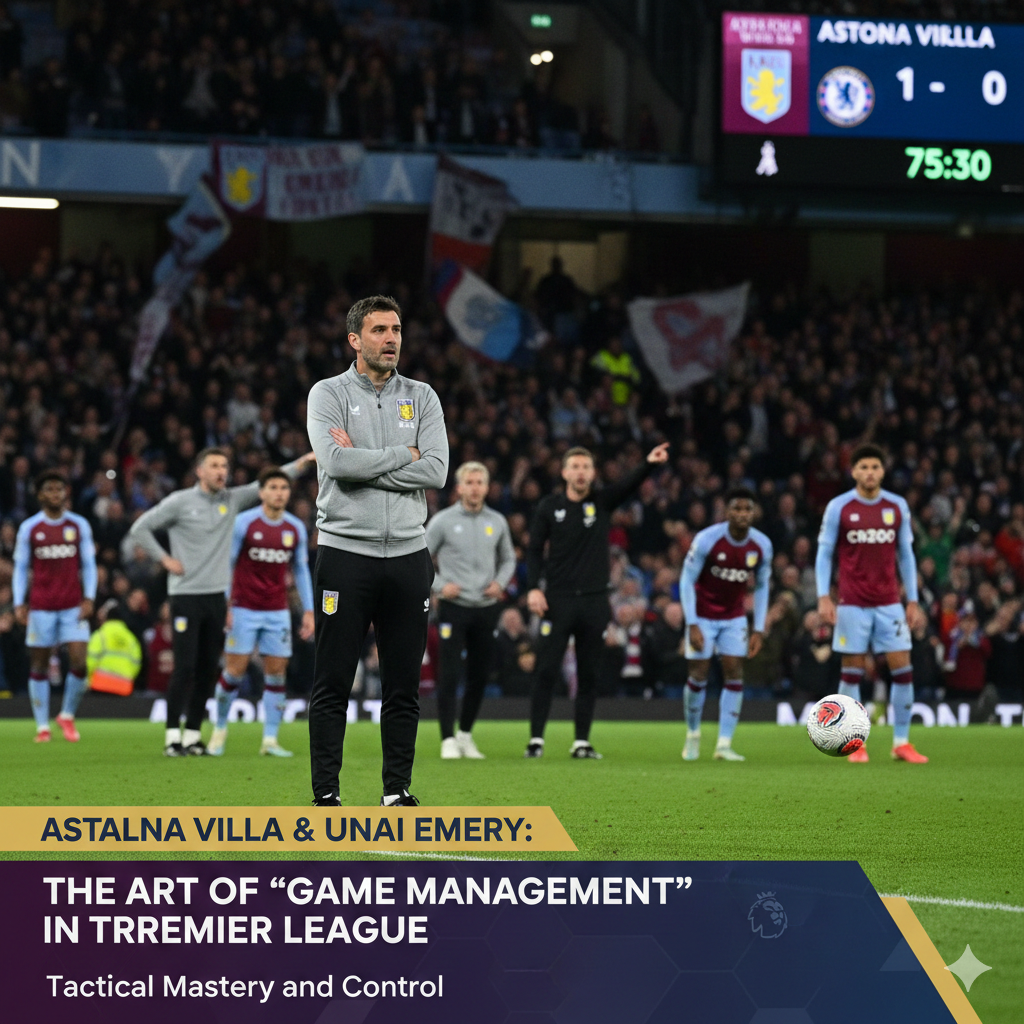 Aston Villa của Unai Emery và nghệ thuật “quản lý trận đấu”