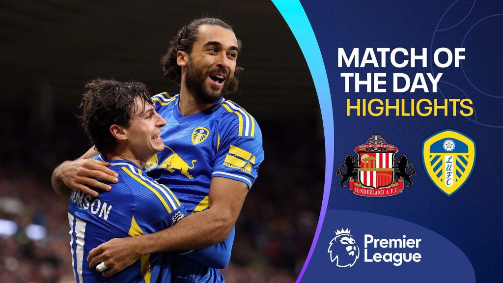 Ngoại hạng Anh 2025/26 – Vòng 18: Sunderland 1–1 Leeds United