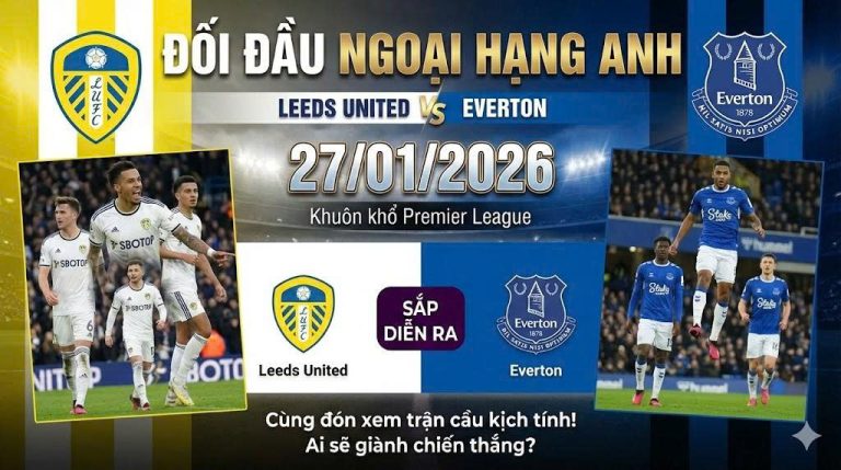 Everton 1–1 Leeds United: Thế trận giằng co tại Goodison Park và dấu ấn chiến thuật của hai HLV