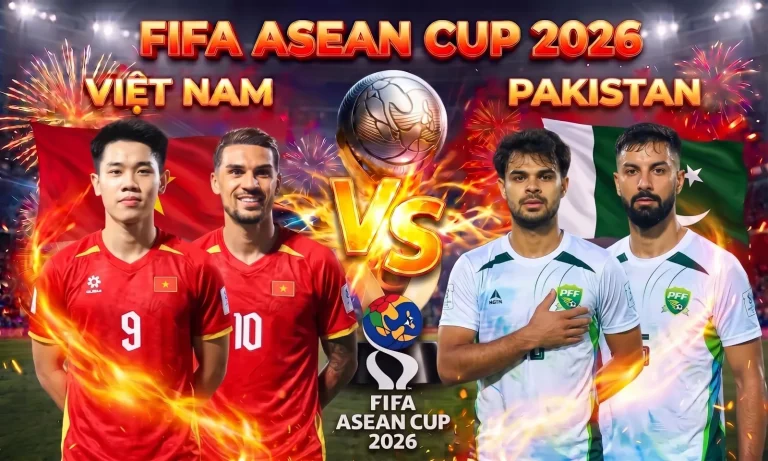 Việt Nam đấu Pakistan lúc 16h hôm nay: Mục tiêu chiến thắng để giành vé tranh hạng ba FIFA ASEAN Cup 2026
